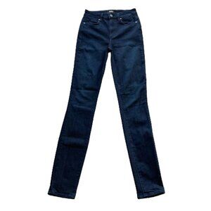 Paige Margot Ultra Skinny High Waist Jeans in Tonal Mona Size 24